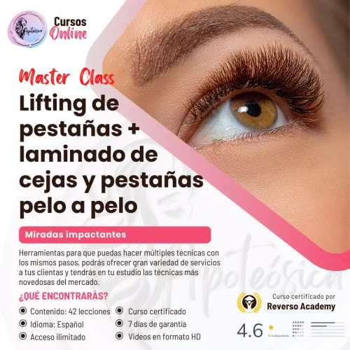 Curso de laminado de cejas
