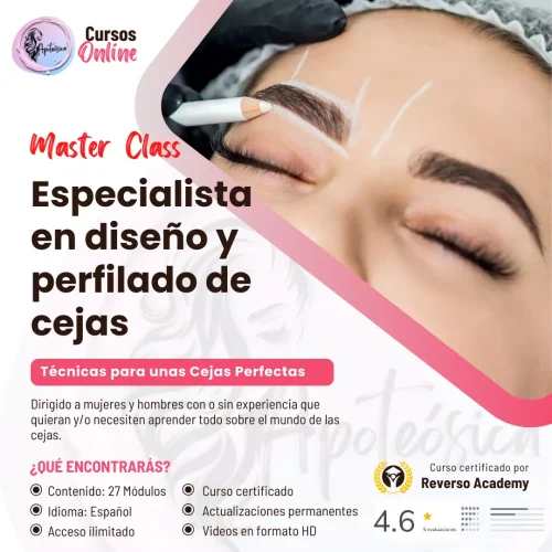 curso de perfilado de cejas